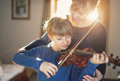 On demand economy violin lessons