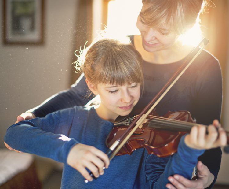 On demand economy violin lessons